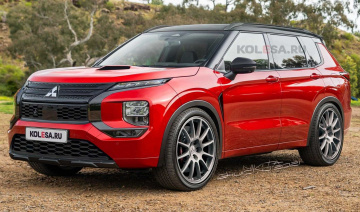 Xem trước Mitsubishi Outlander phiên bản Evolution: ngoại thất thể thao, nâng cấp sức mạnh
