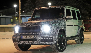 Mercedes-AMG G63 bản nâng cấp bị bắt gặp khi đang chạy thử nghiệm trên đường