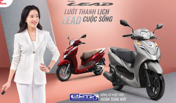LEAD 125cc ra mắt phiên bản hoàn toàn mới