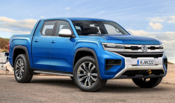 Volkswagen Amarok lần đầu xuất hiện: "Người anh em sinh đôi" với Ford Ranger 2022