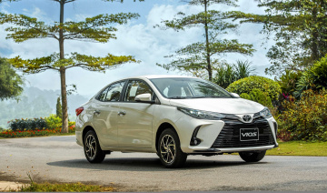 Giá lăn bánh xe Toyota Vios 2021