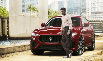 David Beckham “bỏ” VinFast nhảy sang drift xe SUV mạnh nhất của Maserati