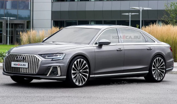 Xem trước hình ảnh Audi A8L mới, đối trọng Mercedes-Maybach S-Class