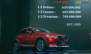 Mazda CX-3 ra mắt thị trường Việt Nam với 3 phiên bản, cạnh tranh Kia Seltos và Hyundai Kona