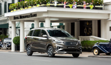 Ấn tượng với Suzuki Ertiga - “máy kiếm tiền" mới của tài xế công nghệ