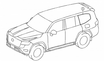Rò rỉ bản vẽ thiết kế Toyota Land Cruiser hoàn toàn mới