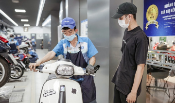 Piaggio Việt Nam tăng thời gian bảo hành lên 5 năm