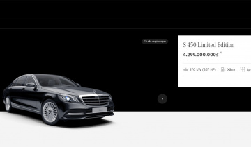 Mercedes-Benz Việt Nam bán xe qua mạng có hiệu quả?