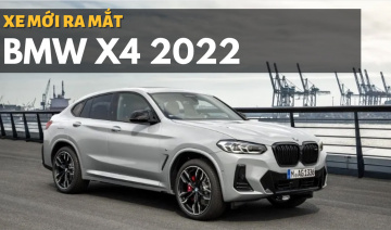 BMW X4 2022 ra mắt: Ngoại thất khác biệt