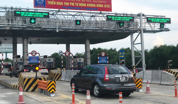 Các lỗi chủ xe cần tránh khi qua trạm thu phí