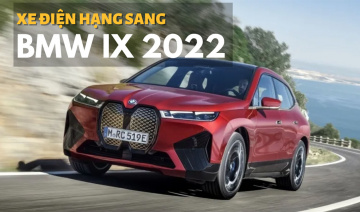 BMW iX - SUV điện hạng sang: Một lần sạc đi được 600km