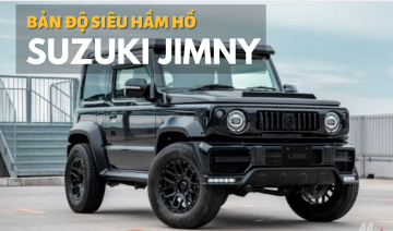 Suzuki Jimny độ thành Mercedes AMG G63 siêu hầm hố