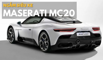 Xem trước siêu xe Maserati MC20 sắp về Việt Nam