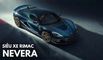 Rimac Nevera – siêu xe điện giá 2,4 triệu USD