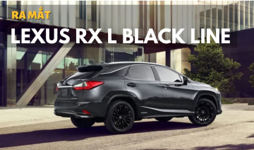 Lexus RX L Black Line 2022 ra mắt, chỉ có 495 chiếc