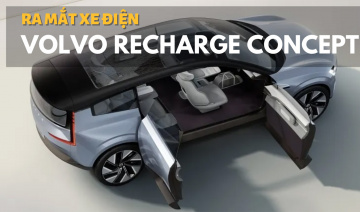 Ra mắt xe điện Volvo Recharge Concept