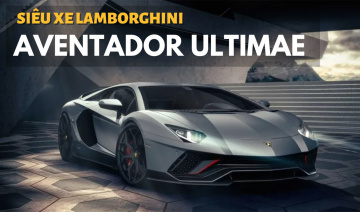 Ngắm "siêu bò" Lamborghini Aventador LP780-4 Ultimae