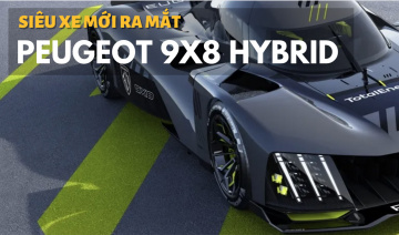 Peugeot ra mắt siêu xe hybrid, đối thủ của Aston Martin Valkyrie