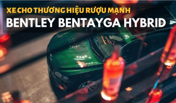 Bentley Bentayga Hybrid "kịch độc" dành riêng cho thương hiệu rượu mạnh