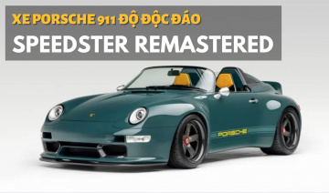 Porsche 911 Speedster Remastered - Xế độ độc đáo