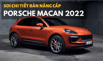 Soi chi tiết Porsche Macan 2022 facelift