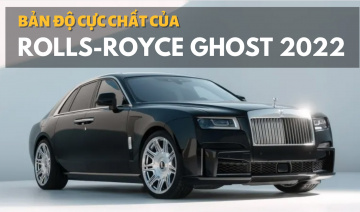 Xem bản độ của Rolls-Royce Ghost 2022 sắp về Việt Nam: Lột xác đầy tinh tế