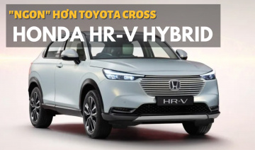 Honda HR-V Hybrid: "Ngon" hơn Toyota Corolla Cross