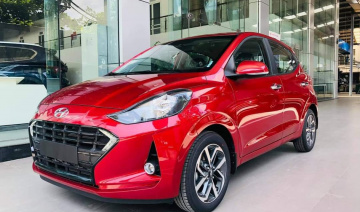 Hyundai i10 2021 lộ diện khi đi đăng kiểm tại Việt Nam