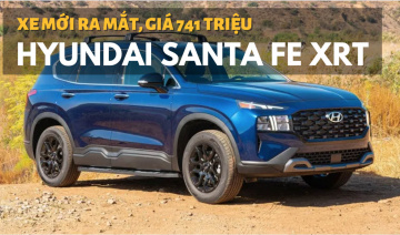 Hyundai Santa Fe XRT ra mắt, chốt giá 741 triệu đồng