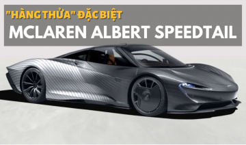 Ngắm hàng thửa đặc biệt McLaren Albert Speedtail