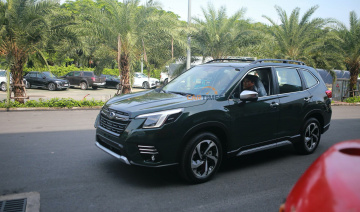 Subaru Forester 2023 phiên bản nâng cấp sẽ trình làng tại Triển lãm ô tô Việt Nam 2022