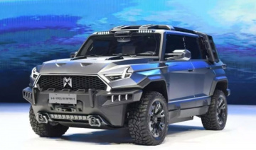 Trung Quốc tiếp tục trình làng siêu SUV chạy điện, công suất 1.000 mã lực, đối trọng GMC Hummer EV