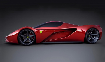 Đây là siêu xe Ferrari V12 Hybrid thế hệ tiếp theo