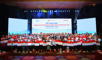 Honda Việt Nam trao giải Cuộc thi “An toàn Cwincom Cá cược thể thao cho nụ cười ngày mai”