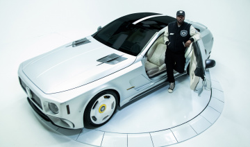 AMG và rapper will.i.am trình làng mẫu xe độc bản: thiết kế đầu xe là điểm nhấn, lý do thiết kế đầy nhân văn