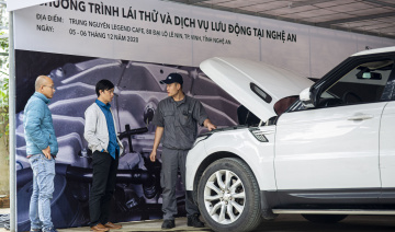 Jaguar Land Rover Việt Nam tổ chức chương trình chăm sóc và sửa chữa xe lưu động tại Nghệ An
