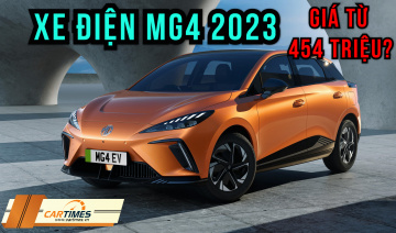 Đánh giá chi tiết MG4 2023 giá từ 454 triệu đồng, đối thủ của VinFast E34