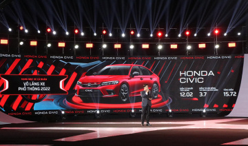 Honda Civic nhận Giải thưởng “Vô lăng Xe phổ thông 2022” tại Car Choice Awards