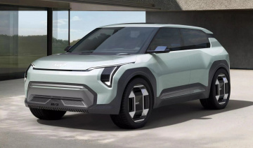 Kia EV3 concept: Thiết kế nội thất không có nút bấm