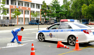 Hàng ngàn CSGT được tập huấn kỹ năng lái xe ô tô bởi Honda Việt Nam
