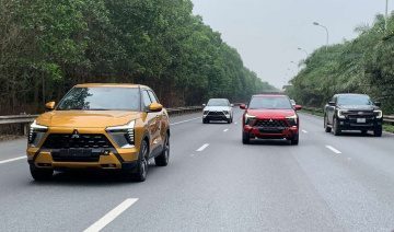 “Bắt gặp” Mitsubishi Xforce chạy trên đường ở Việt Nam