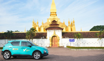 Taxi điện Xanh SM chính thức hoạt động tại Lào