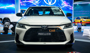 Bắt gặp Toyota Vios 2023 độ Modellista tại BIMS 2023: thể thao hơn, nội thất được nâng cấp