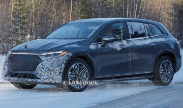 Mercedes-Maybach EQS tiếp tục rò rỉ hình ảnh: hé lộ phiên bản xe điện sang trọng nhất