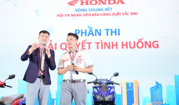 Honda Việt Nam tổ chức Hội thi “Nhân viên bán hàng xuất sắc 99Ki”