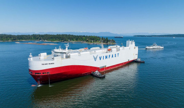 Lô xe 781 chiếc VinFast VF 8 đã đến Canada