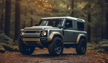 Land Rover Defender sắp có phiên bản nhỏ hơn và sẽ chạy bằng điện