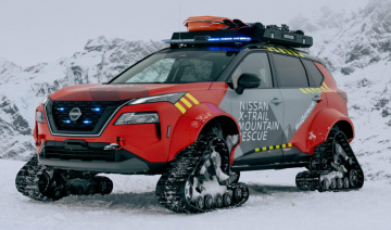 Nissan X-Trail Mountain: Mẫu xe "đặc biệt" đi đường tuyết một cách đơn giản