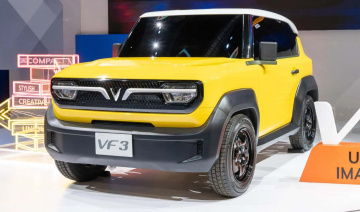 VinFast VF 3 "siêu rẻ" ra mắt toàn cầu tại CES