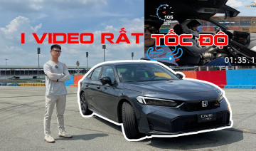Honda Civic e:HEV vượt trội hơn trên đường đua